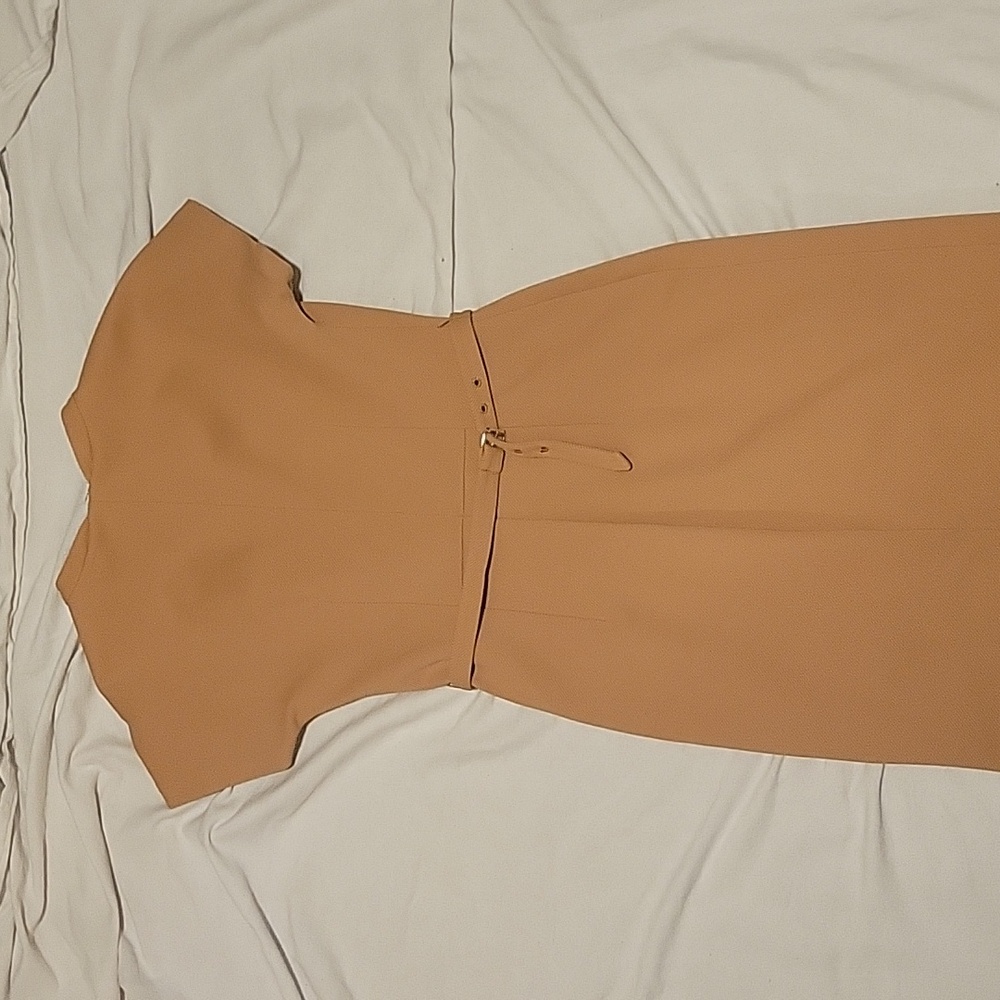 Tan Diane Von Furstenberg Dress